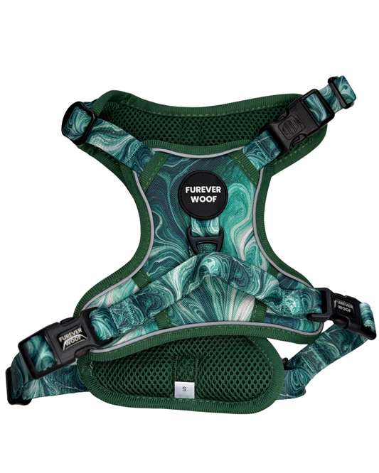 Emerald Swirl 3-Clip Active Harness