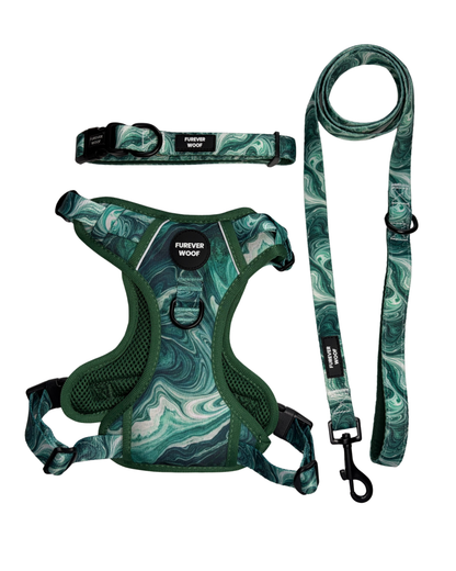 Emerald Swirl 3-Clip Active Set