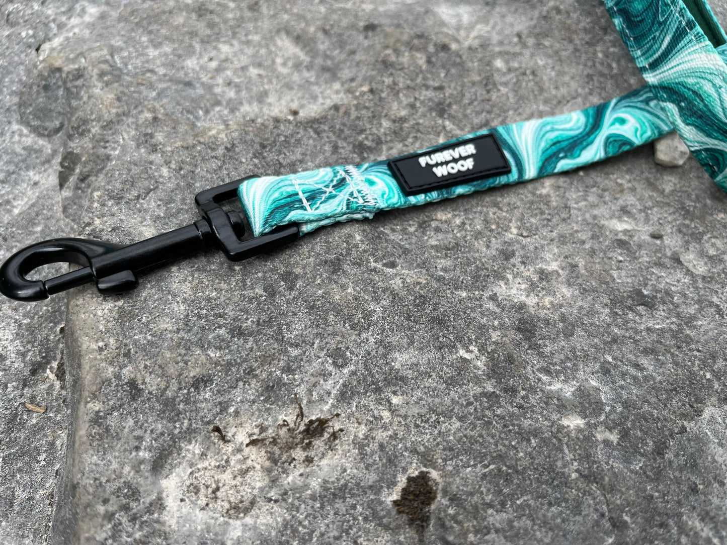 🐕 Emerald Swirl Lead